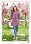 Trendy Touch By Wooglee Rayon Ladies Top Wholesale Market In Surat